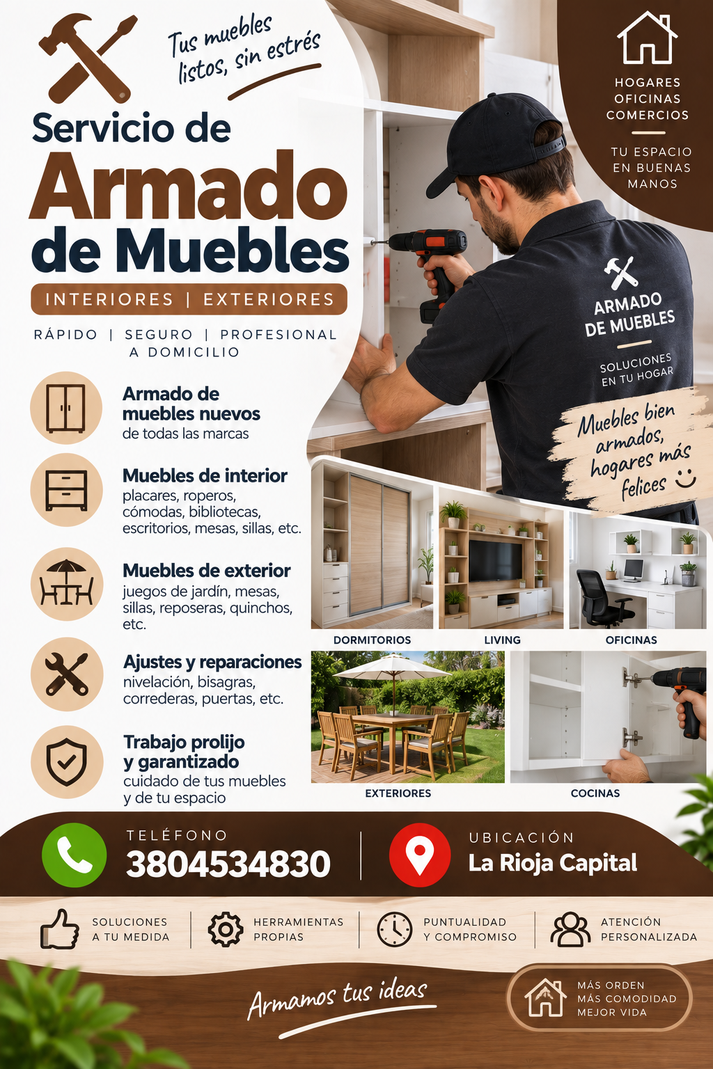 Armado de muebles — Sebastian Martinez