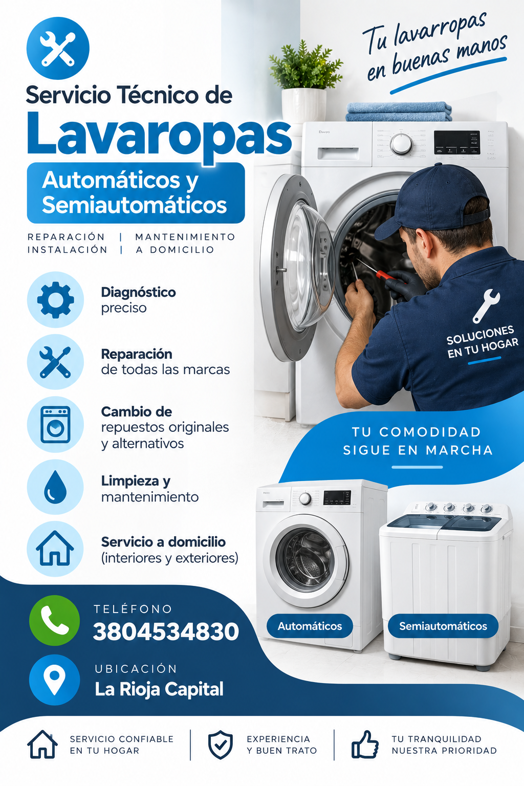 Reparación lavarropas — Sebastian Martinez